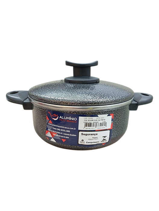 Caçarola de Alumínio Craqueada Nº18 Linha Sênior