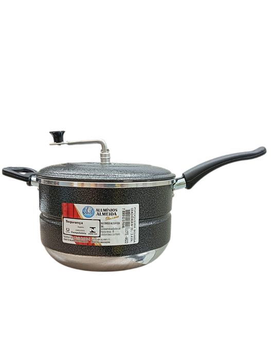 Pipoqueira de Alumínio Craqueada Nº20