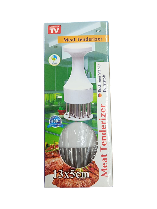 batedor de carne manual 11cm em plástico e inox