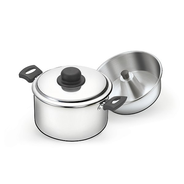 Conjunto Banho-Maria de Alumínio