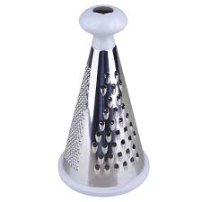 Ralador inox 3 faces cone