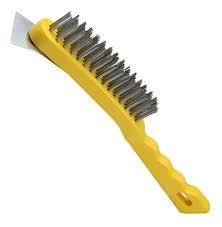 escova de aço com raspador