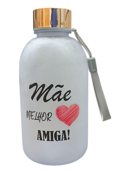 Garrafa Plástica 600ml Dia das Mães