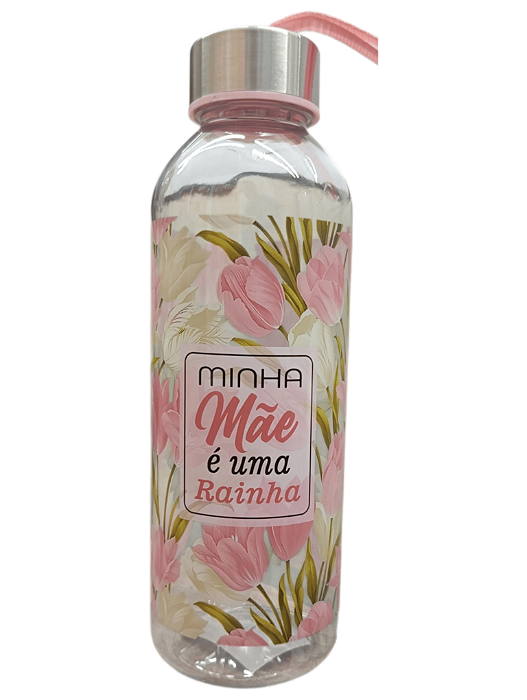 Garrafa Plástica 550ml Dia das Mães