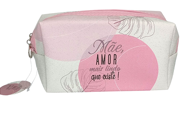 Necessaire Poliéster/PVC Dia das Mães