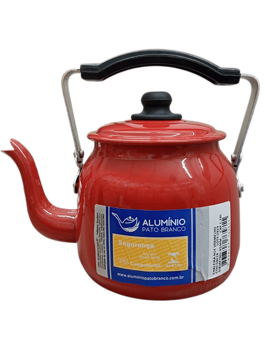 Chaleira de alumínio nº14 color