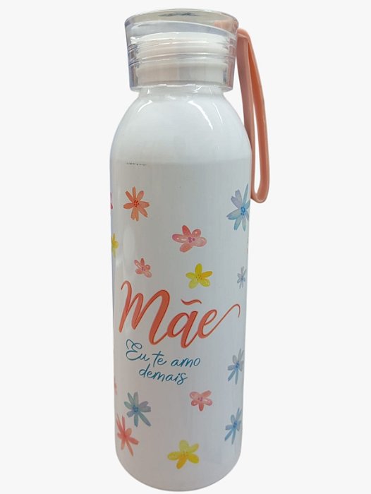 Garrafa de Alumínio 550ml Dia das Mães