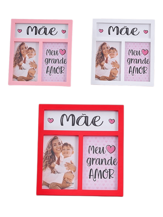 Porta Retrato Dia das Mães Duplo
