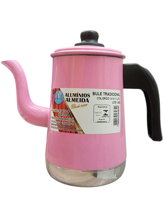 Bule de alumínio color nº10