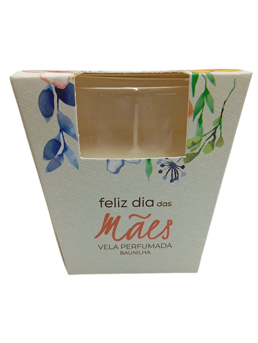 Vela Perfumada c/ Suporte de vidro