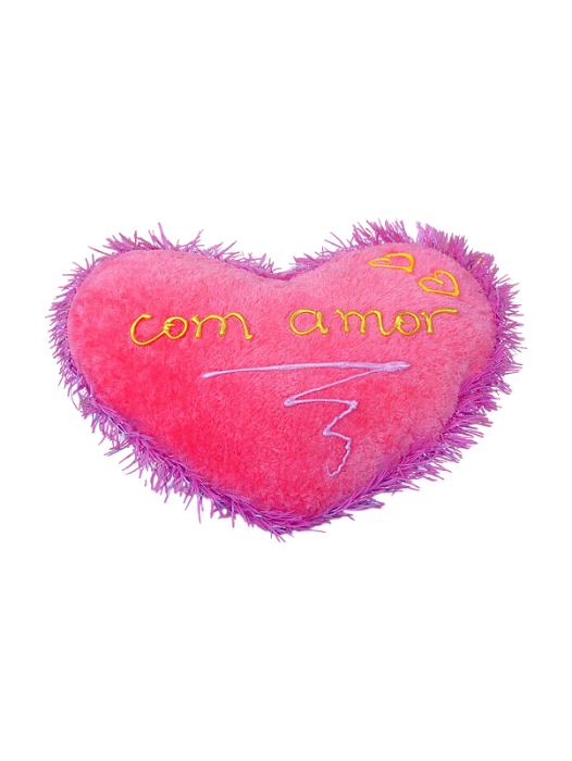 Coração Grande com Pluma