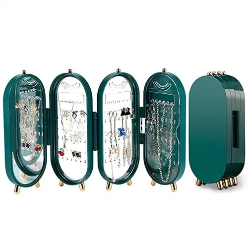 Organizador de joias dobrável