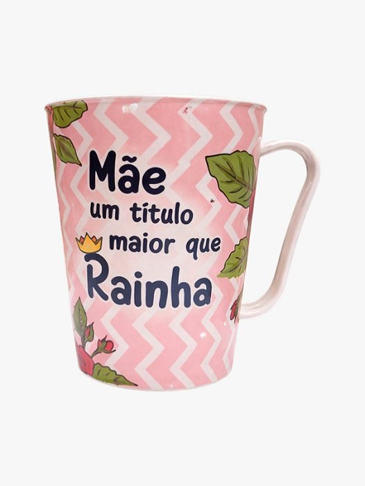 Caneca Plástica Dia das Mães