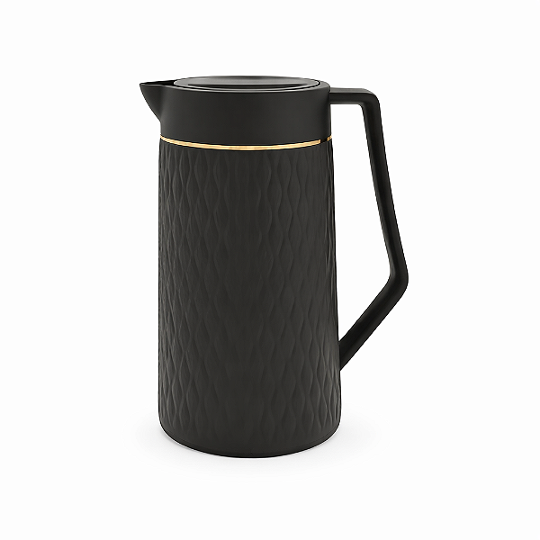 Garrafa Termica 1L Preta Encanto Mundiart