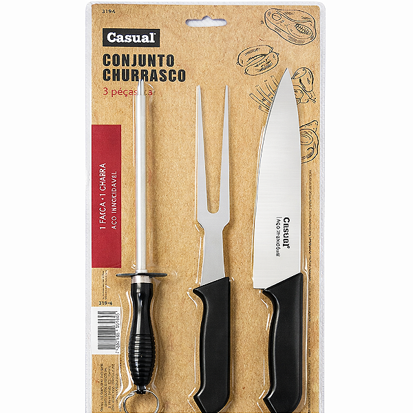 Kit Cozinha 3pcs Gedex Daiwa