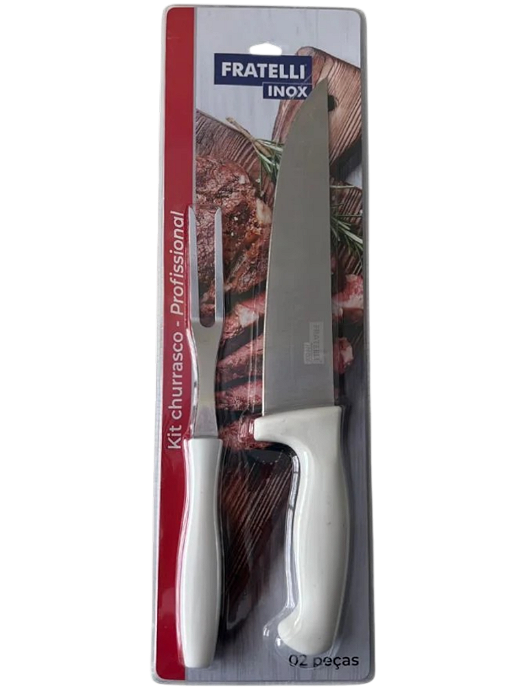 Kit Churrasco 2 Peças Profissional Euroquadros