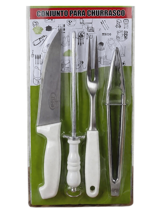 Kit Churrasco 4pcs Yaha