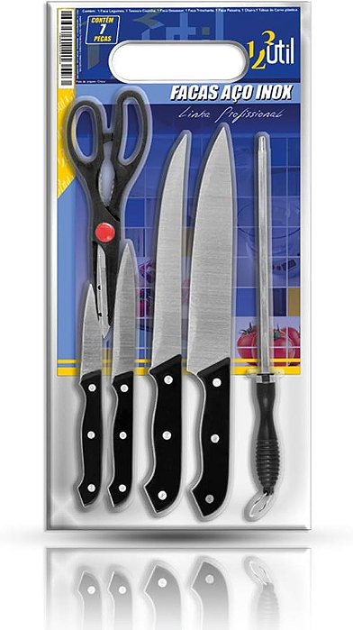 Kit Faca 6pcs Maxximus 123util
