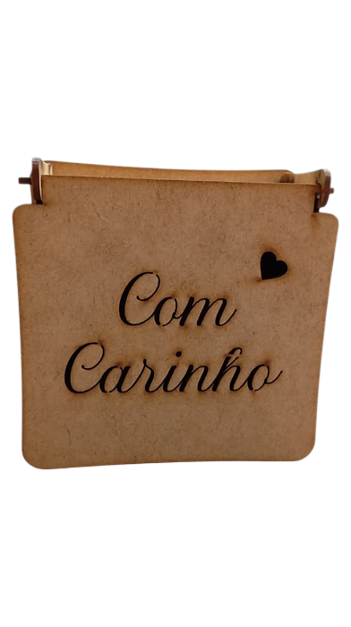 Caixa Fofa MDF Dia dos Namorados