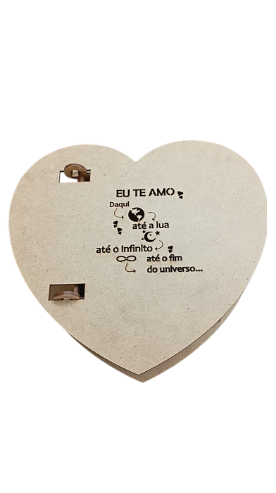 Caixa Coração G Dia dos Namorados