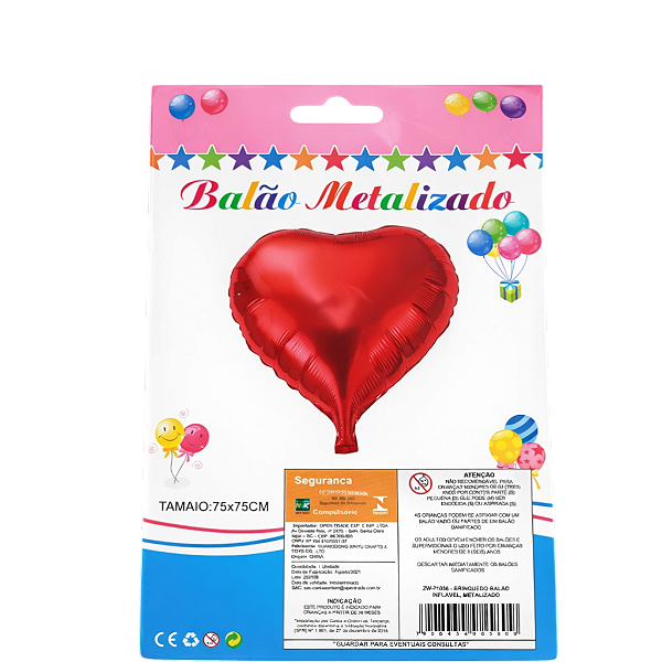 Balão Coração Decorativo