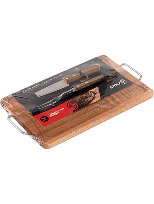 Kit Churrasco 44x30cm Stolf