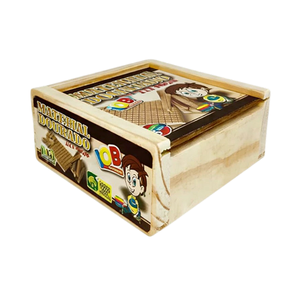 Material Dourado 111 Peças IOB Educativo