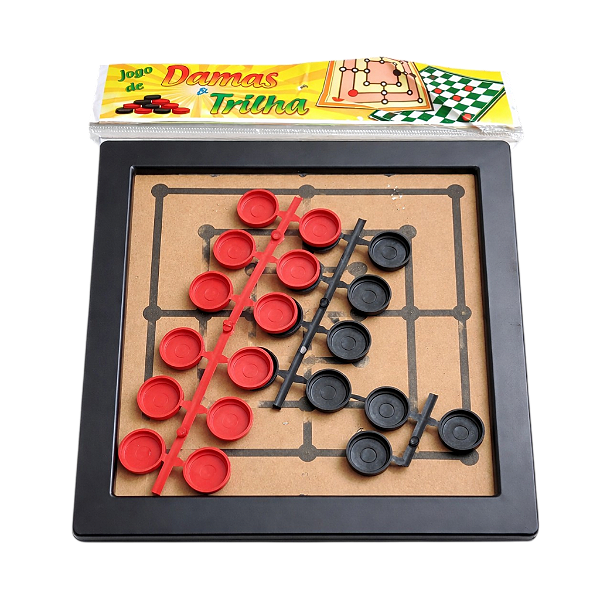 Jogo Dama e Trilha Amar
