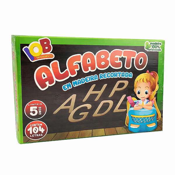 Alfabeto 104 Peças IOB