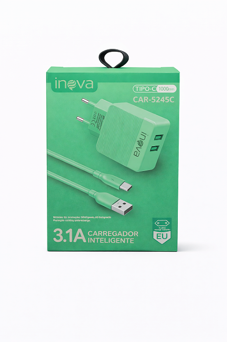 Carregador Tomada 2 saidas USB Car-5245c inova