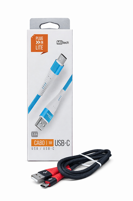 Cabo USB X Tipo-C 1M