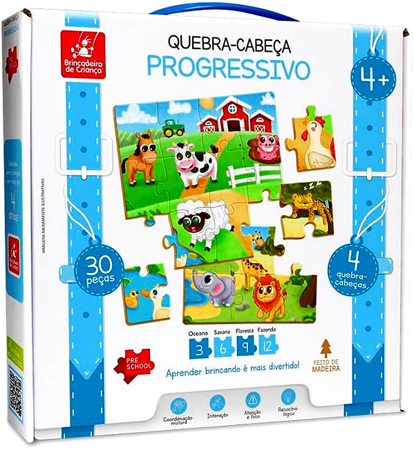 Quebra Cabeça Progressivo