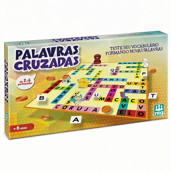 Jogo Palavras Cruzadas Nig
