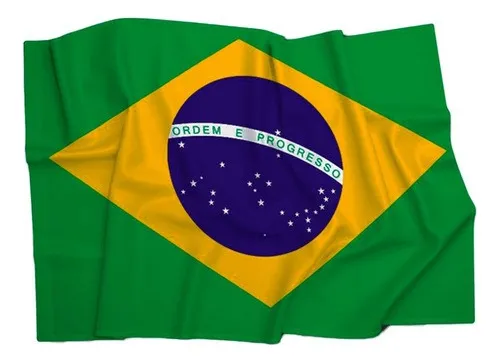Br Bandeira 70x100cm S/ Haste Bem Brasil