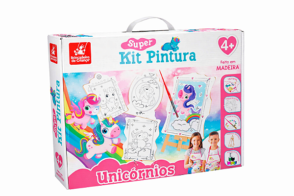 Super Kit Pintura Unicórnio
