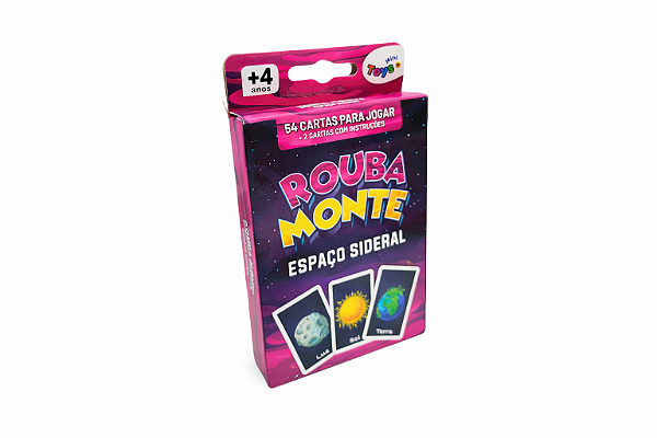 Jogo de cartas Rouba Monte MiniToys