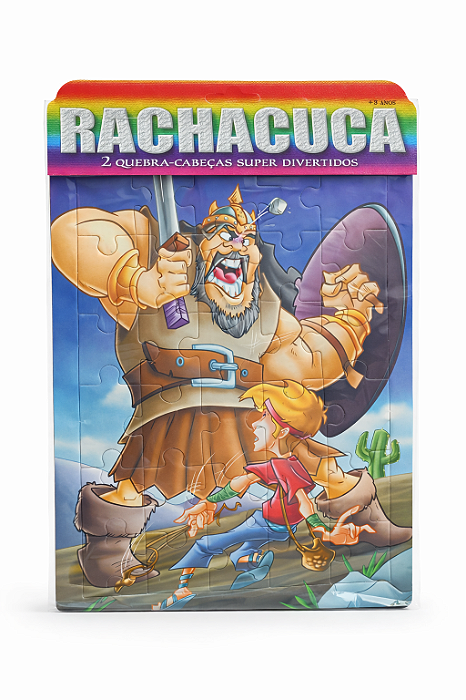 Quebra-cabeça 2 em 1 Sortido Rachacuca
