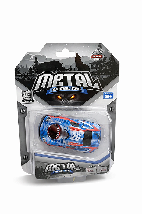 Carro de Metal Animais