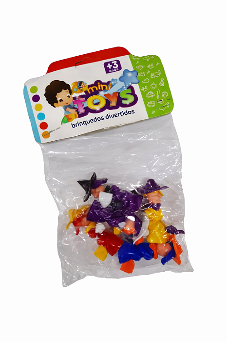 Bruxinha MiniToys com 5 peças
