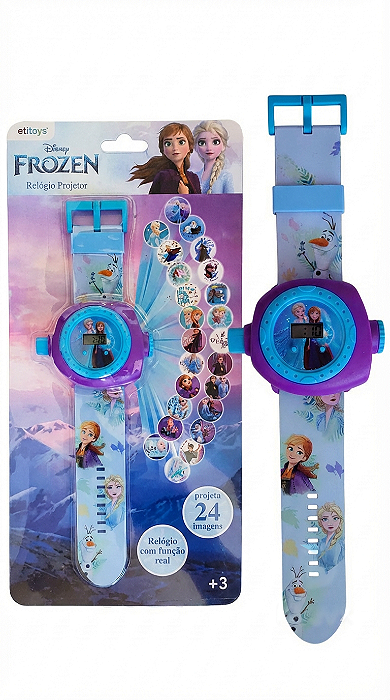 Relógio Projetor Frozen