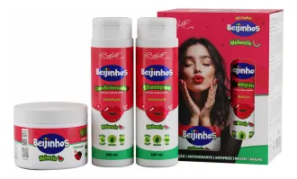 Kit Capilar 3pcs Beijinhos Melancia Belkit