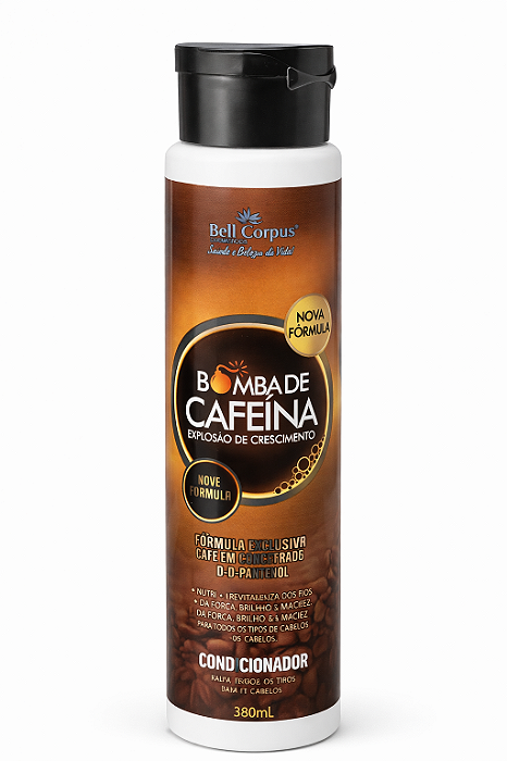 Condicionador Bomba Cafeina 380ml Bellcorpus