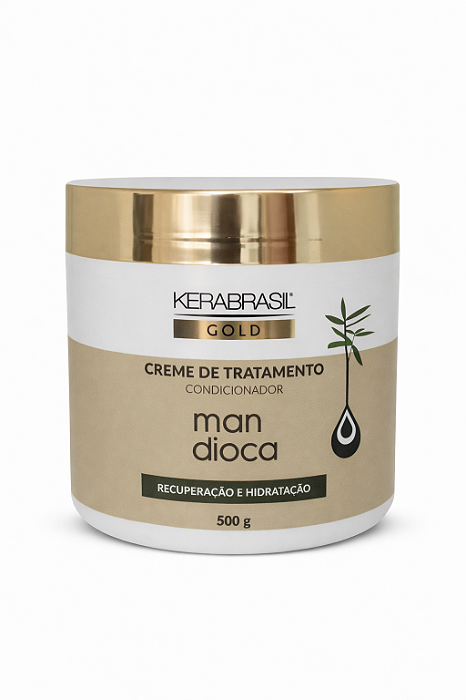 Creme Tratamento 500g Mandioca Kerabrasil Vidallife