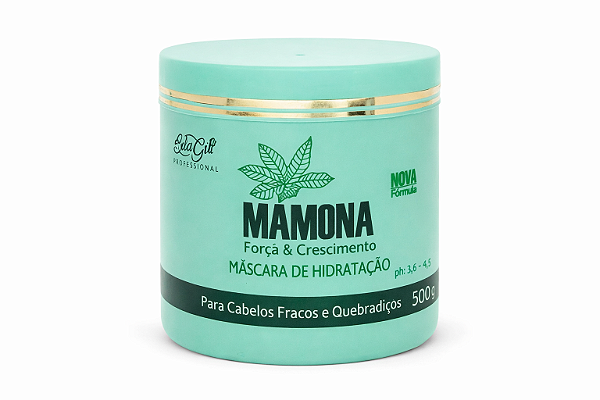 Mascara Capilar Mamona 500ml Puplyne