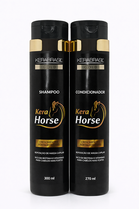 Kit Shampoo/Condicionador Kera Horse Kerabrasil Vidallife