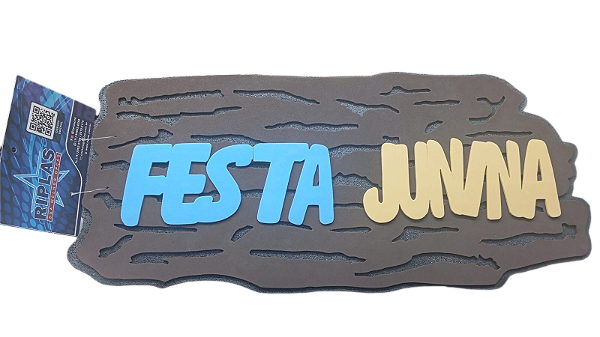 Jn Tronco Festa Junina 25X60Cm Riplas