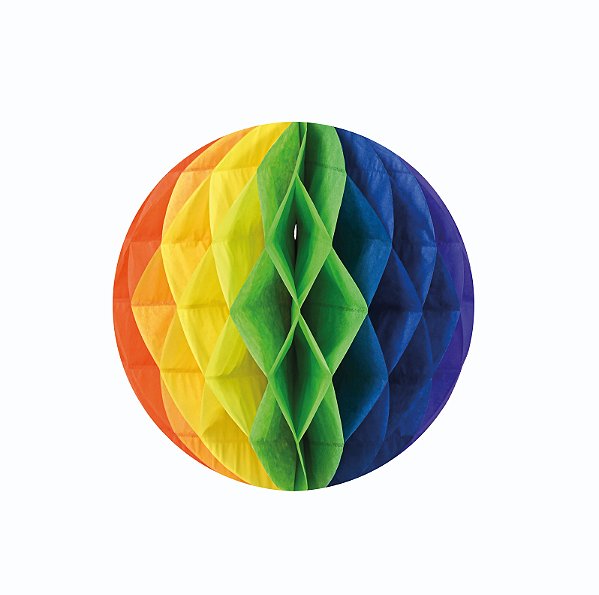 Jn Balao Esfera 25cm Color Rocie Rio De Ouro