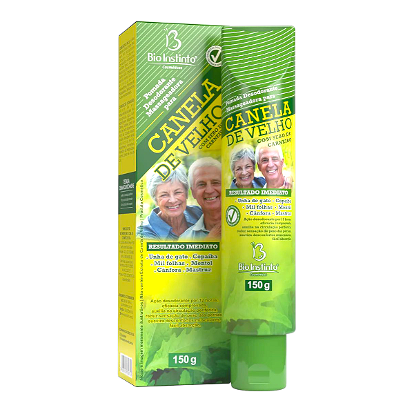 Pomada Canela De Velho 150g Bio Instinto
