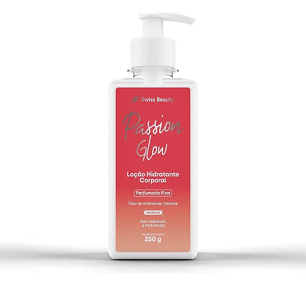 Loção Hidratante Passion Glow 250g Swiss Beauty