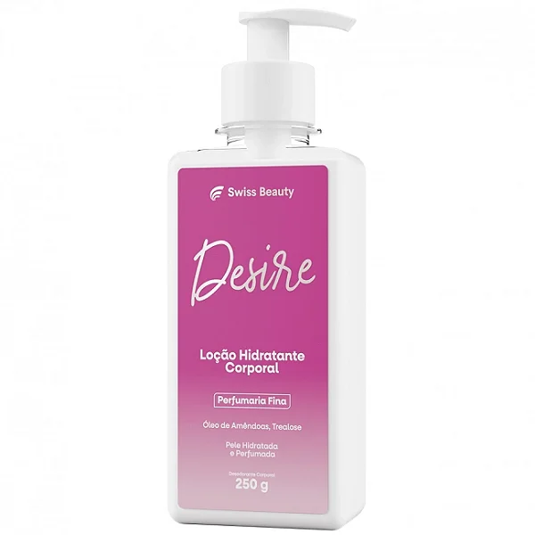 Loção Hidratante Desire 250g Swiss Beauty